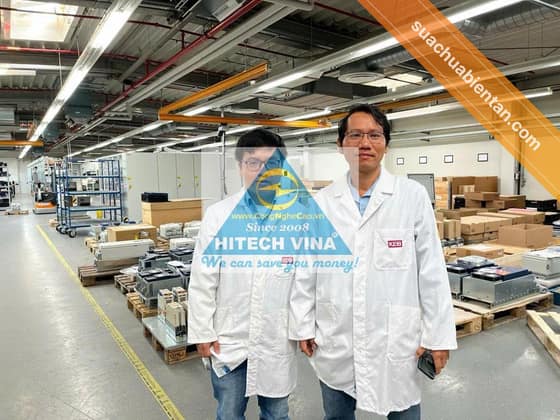 Kỹ thuật viên Hitech Vina tại nhà máy KEB, Đức