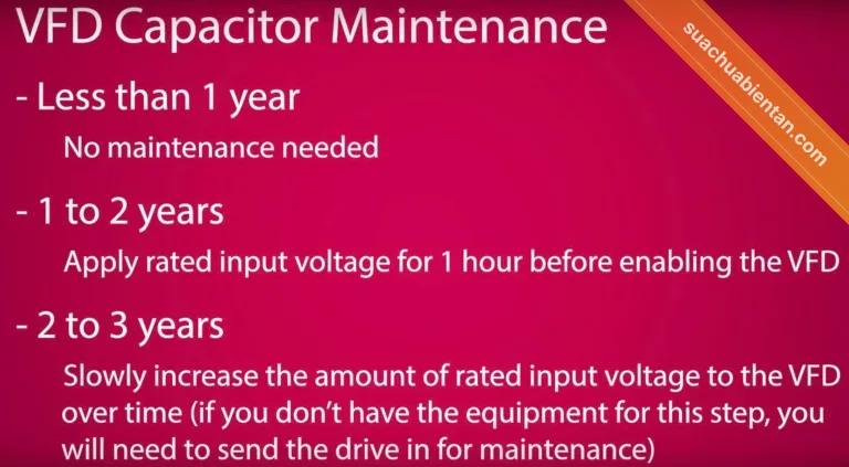 Phục hồi tụ điện biến tần – ảnh thực tế 3