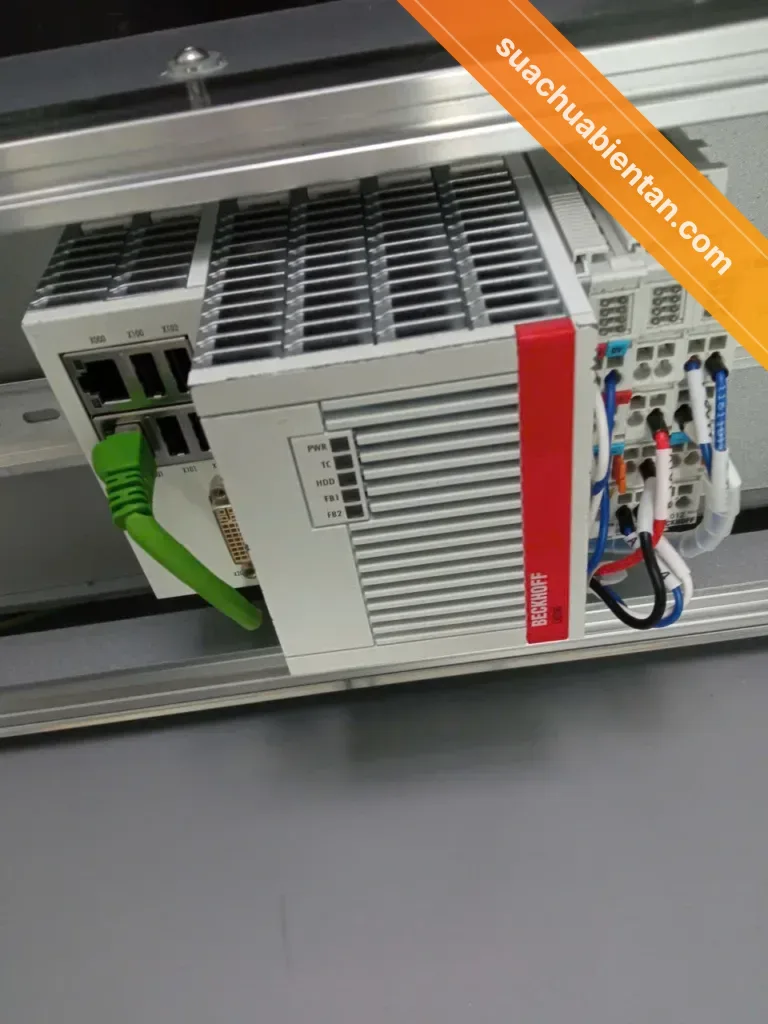 Embedded PC Beckhoff trên ray DIN