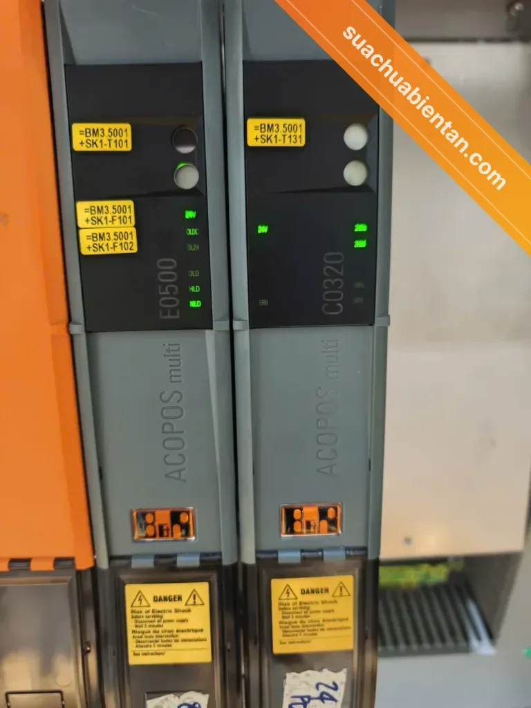 Module nguồn và module trục ACOPOSmulti