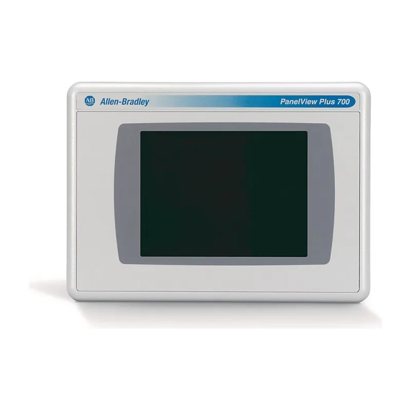 Allen-Bradley PanelView Plus 700 / 1000 (PanelView Plus và PanelView Plus 6) (PanelView Plus 700 cảm ứng (2711P-T7C4A8), 1000x1000; chữ 'PanelView Plus 700' là chữ in trên vỏ máy.)