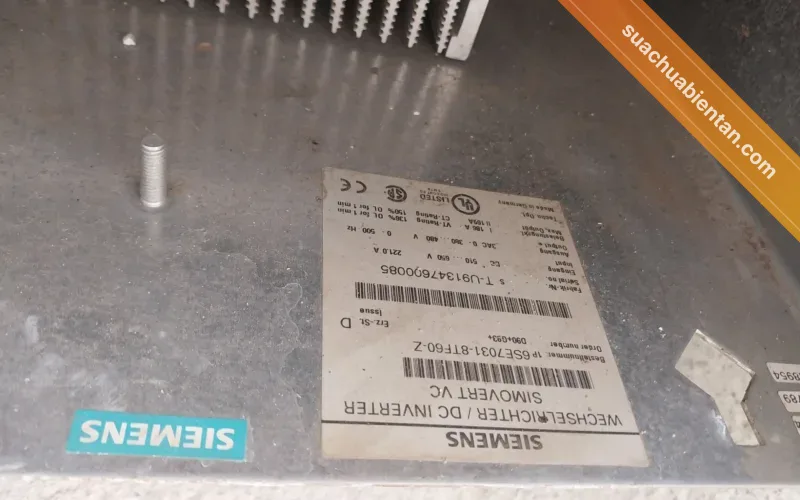 Sửa biến tần Siemens SIMOVERT